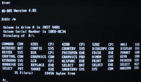 ini Macam Macam Sistem Operasi Komputer Beserta Kelebihan Kekurangannya - Sistem Operasi MS - DOS