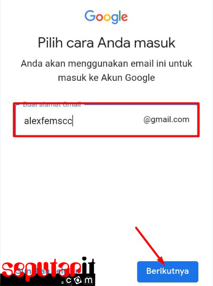 tutorial cara buat gmail baru di hp android